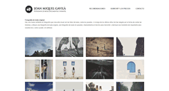 Desktop Screenshot of gavilafotografia.com